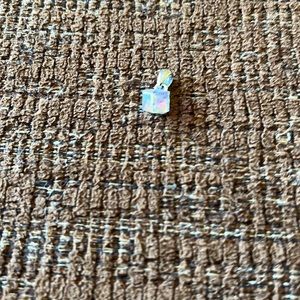 Very pretty Swarovski crystal cube pendant.